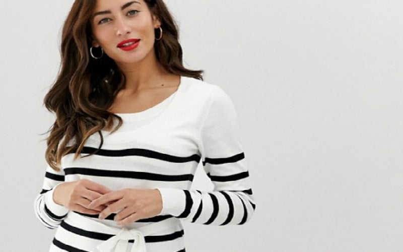 ASOS Maternity NURSING Top With Wrap Overlay And Long Sleeve