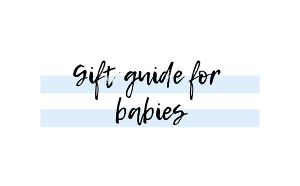 Holiday gift guide for babies