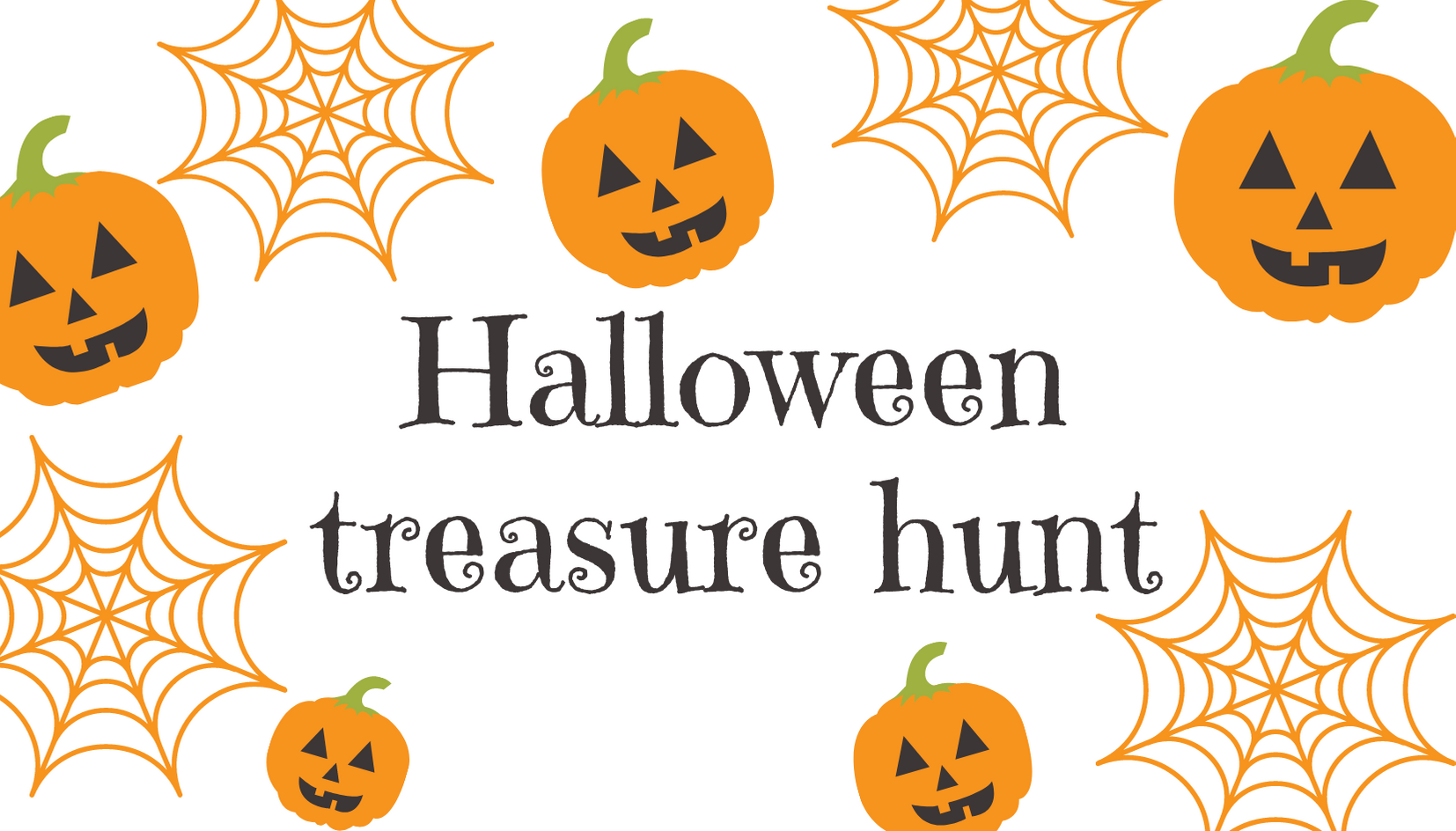 Bow & Rattles Halloween Treasure Hunt!