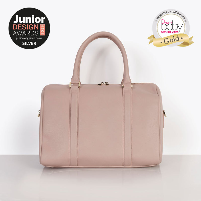 Heather Dusky Pink Baby Changing Bag